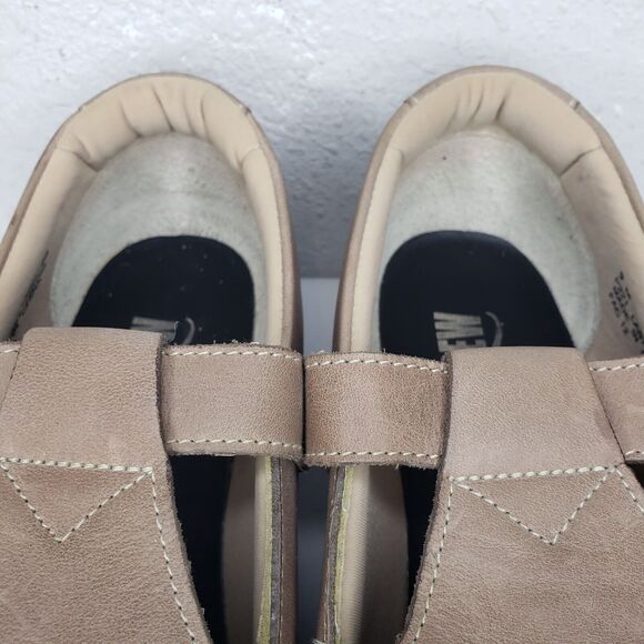 Drew Shoes Womens Size 9 T-Strap Mary Jane Tan Leather Orthopedic Comfort Shoes - Picture 3 of 13